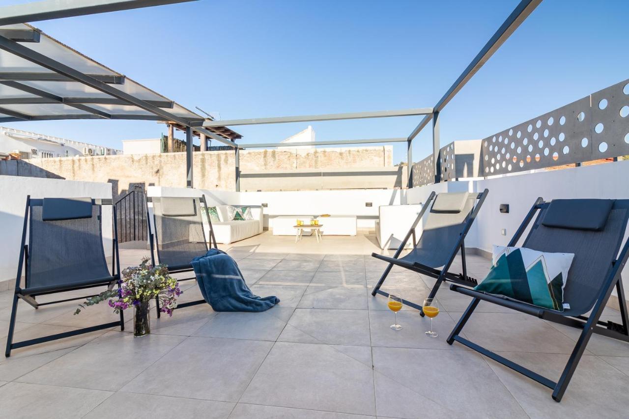 Ferienwohnung Malaga Center Flat Mariblanca 12 Sun & Terrace Boutique Exterior foto