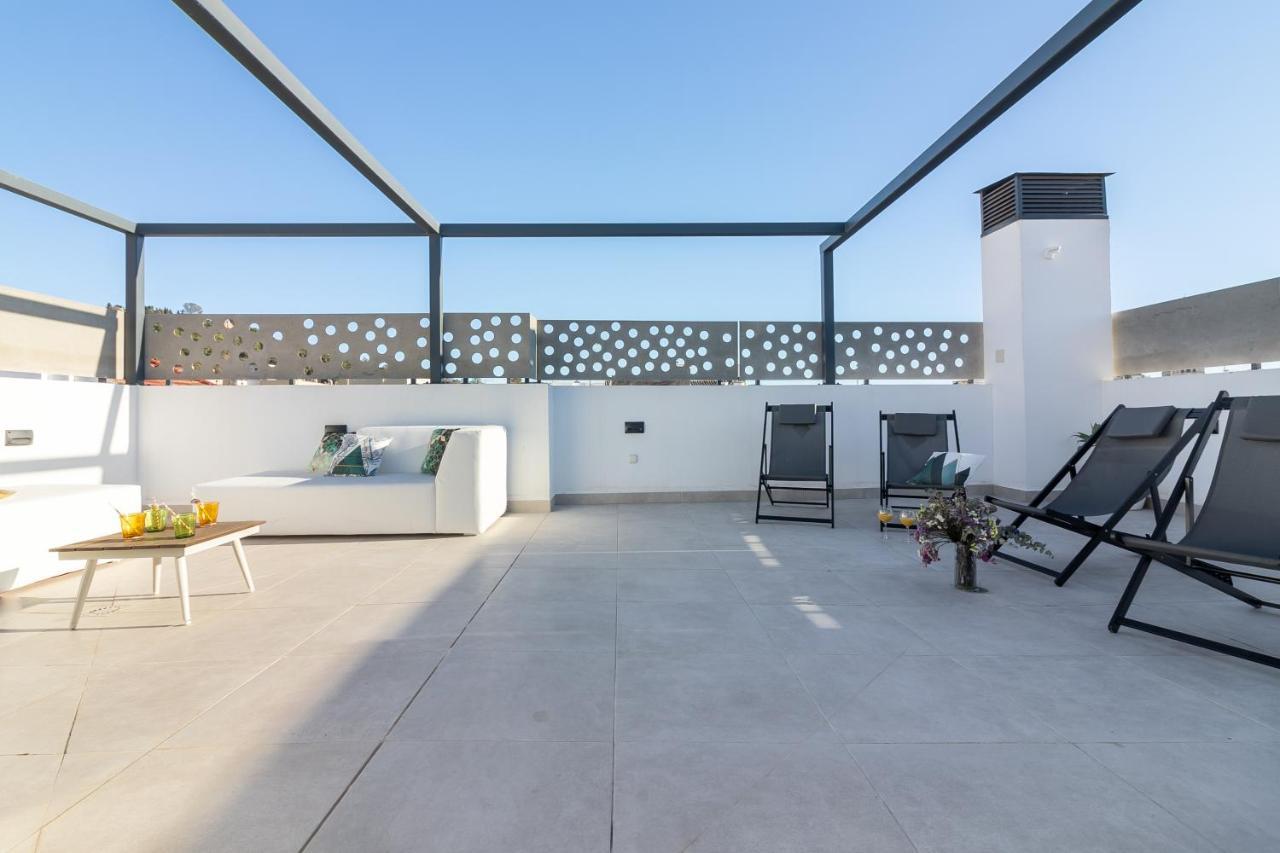Ferienwohnung Malaga Center Flat Mariblanca 12 Sun & Terrace Boutique Exterior foto