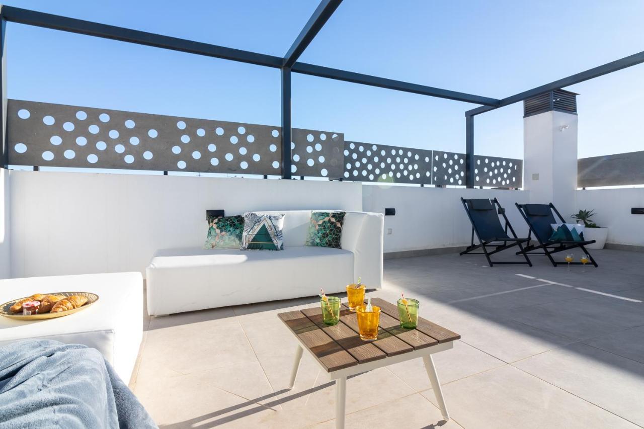 Ferienwohnung Malaga Center Flat Mariblanca 12 Sun & Terrace Boutique Exterior foto