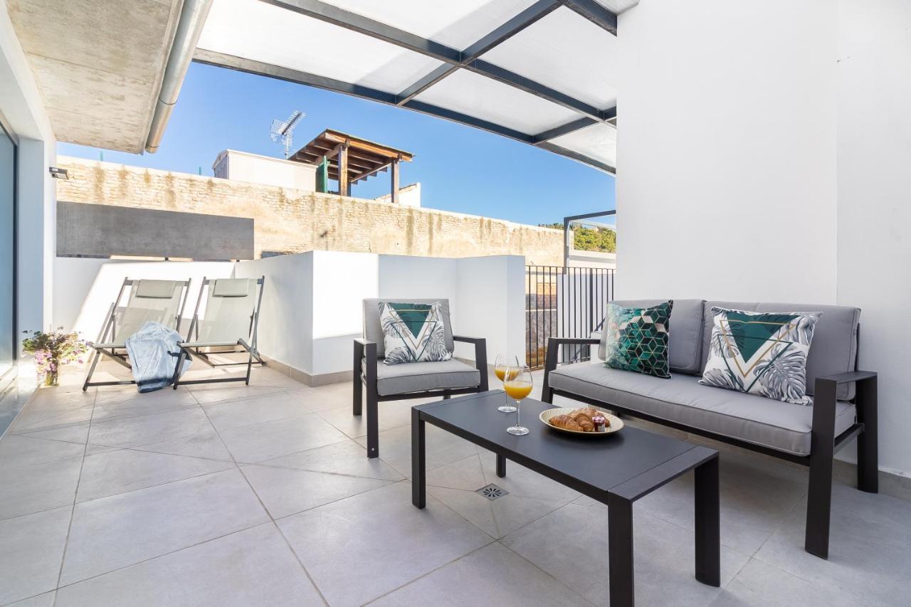 Ferienwohnung Malaga Center Flat Mariblanca 12 Sun & Terrace Boutique Exterior foto