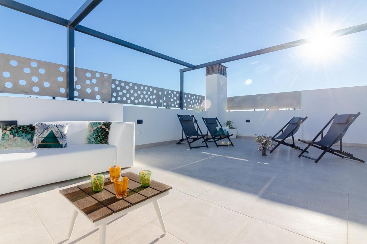 Ferienwohnung Malaga Center Flat Mariblanca 12 Sun & Terrace Boutique Exterior foto